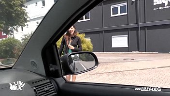 Preview 1 of Eilaadams - Teen Girl Picked Up And Fucked Outdoor And Public Amateur