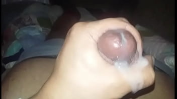 Preview 4 of Lelu Creampie - Stroking my cock until I cum