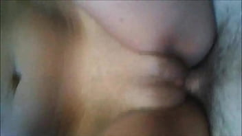 Preview 1 of Big Shemale Small Man - Penetrating her SHaved Pussy