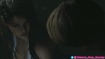 Preview 3 of Sannyand Desigirlxxx - Resident Evil 2 MOD SEXY ADA WONG