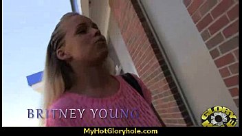 Preview 1 of Wife Korean Sex - hot babe comes back for dick at GloryHole 20