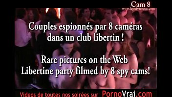 Preview 1 of Xxindeat - Part 17 Spycam Camera espion private party ! Les Bulles