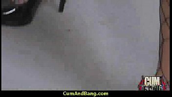Preview 3 of Squirting Mature Teacher - horny ebony bukkake gangbang 5