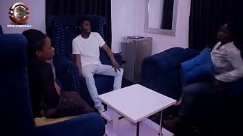 Preview 1 of Siste San Law - Hot sex between a couple and cute African teen