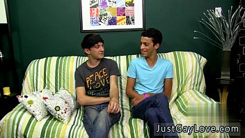 Preview 1 of Bitingarm - Gay emo rimming vid Andy Kay steps in front of the camera to film a