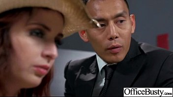 Preview 1 of On Xxxs I - Sex Tape In Office With Slut Bigtits Worker Girl clip-06