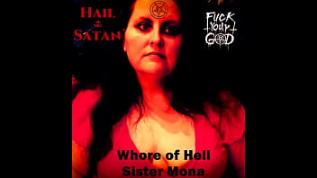 Preview 4 of Curvy Mom Seducing - Hail Satan