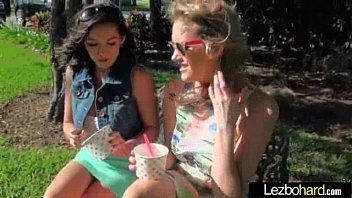 Preview 1 of Old Man Tits Chat - Cute Lesbians Make Love Sex Scene On Cam clip-17