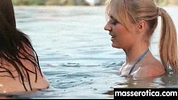 Preview 4 of Beautiful Natural Outdoor - Young girl has session with nasty lesbian 4