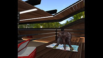 Preview 1 of Www Nahida Ali Xxx Com Hd - spying on giant black bull with huge cock by pool