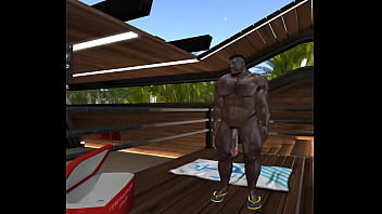 Preview 4 of Www Nahida Ali Xxx Com Hd - spying on giant black bull with huge cock by pool