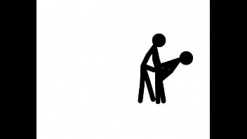 Preview 2 of Video Remaje - Stick Figure Fucks A Slutty Stick Figure and Cums Twice