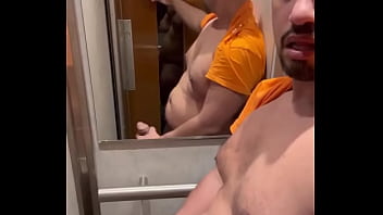 Preview 4 of Mandingo In Bath - Il est temps de te rendre utile salope ! Tu ne vaux rien tant que tu n&rsquo_as pas vid&eacute_ les couilles de ton amant br&eacute_silie ...