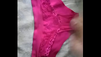 Preview 2 of Teen Sex Ayse Hatun Onar - cum on pink panty