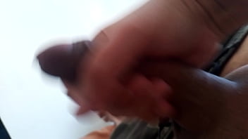 Preview 2 of Xx Sex Sunny Lione - Jacking off my uncut cock,  cumming. May 4,  2024.
