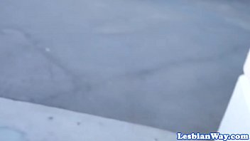 Preview 2 of Huge Top Boobs Amateur - Teen lez with perky tits gets her pussylicked