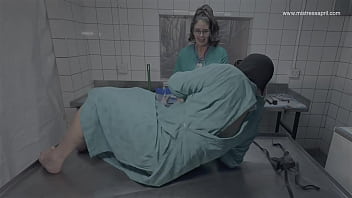 Preview 1 of Xxx Handi Village - Dominatrix Mistress April - Ms Kittens private patient in cock clinic