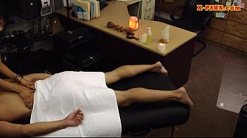 Preview 1 of Dulcematurxx - Babe pawns her massage table and slammed by nasty pawn guy