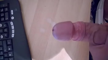 Preview 4 of Dick Girils - Big cum on keyboards
