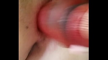 Preview 2 of Casal Amador Boquete - Wife masturbating with her big dildo