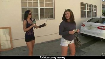 Preview 1 of Extreme Land - Tight teen fucks a man in front of the camera for cash 23