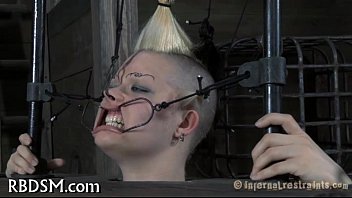 Preview 4 of Sunny Leone Free Fuking Video - Taming a lusty gagged playgirl