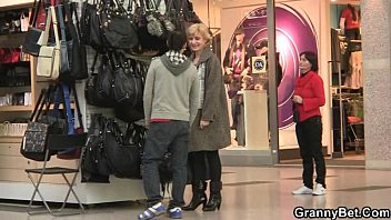 Preview 1 of Anal Trkin - Old blonde is picked up for cock riding