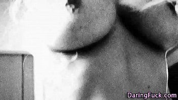 Preview 1 of Amateurwife Big Teenfemdom - Euro milf beauty swallows