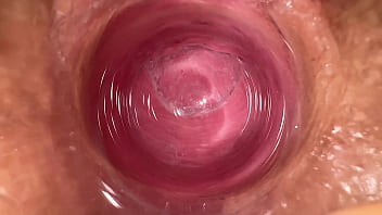 Preview 3 of Romantic Son Mom Hd - Camera deep inside Mia&#039_s tight creamy pussy