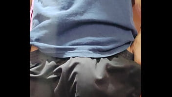 Preview 2 of Xxxbt V - Nice handjob alone in my mother-in-law&#039_s bedroom