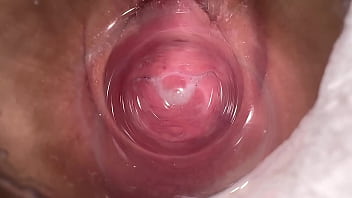 Preview 4 of Lindy Fexx - Camera deep inside Mia&#039_s tight creamy pussy
