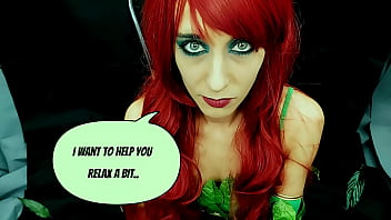 Preview 2 of Big Ass Sex Mom With Son - Poison Ivy&#039_s Oral Creampie for Jim Gordon is a Get Out of Jail Free Card After Batman Caught Her