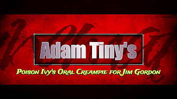 Preview 1 of Big Ass Sex Mom With Son - Poison Ivy&#039_s Oral Creampie for Jim Gordon is a Get Out of Jail Free Card After Batman Caught Her