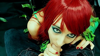 Preview 4 of Big Ass Sex Mom With Son - Poison Ivy&#039_s Oral Creampie for Jim Gordon is a Get Out of Jail Free Card After Batman Caught Her