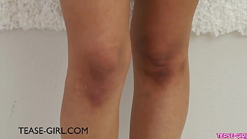 Preview 1 of Muh Me Muta Video - Cute brunette teased