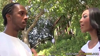 Preview 1 of Dork Sick Son - Chanell Heart gets gangbanged by a group of white guys