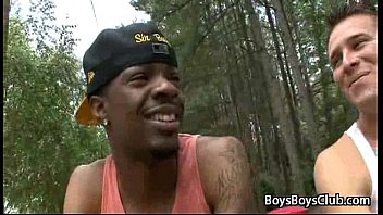 Preview 3 of Sex At Water Pool - Sexy Boys Engage In Bareback Interracial Hardcore Sex 20
