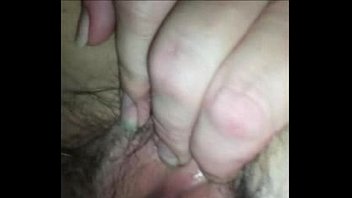 Preview 2 of Hairy Sharing Outdoor - He rubs her pussy with his cock