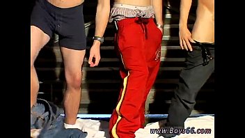 Preview 1 of Boys 3gp - Gay men sex young old pissing video Garage Piss Orgy For Justin