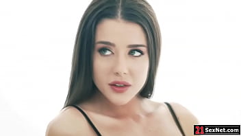 Preview 1 of Subtitle Film - Brunette Sybil A seducing camera man and getting fucked hard