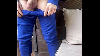 Preview 2 of First Night Sex Naughty America - Pissing in a glass in front of my flatmate