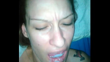Preview 4 of Natasha Hard - Training my wife to take oral creampie she get a mouth full of cum like a good s