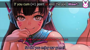 Preview 4 of Paprika Webcam - D.Va`s edging game ~ [D.Va Overwatch] ~ (Edging,  Light Femdom,  Submissive,  Multiple endings) ~ Patreon exclusive(PREVIEW)