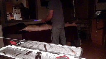Preview 3 of He Vi - Raven Grey gets BDSM electric wand