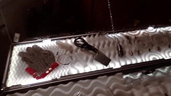 Preview 4 of He Vi - Raven Grey gets BDSM electric wand