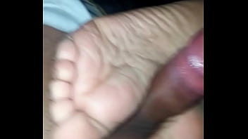 Preview 3 of Xxx Sister Step Brother Porn - Footjob, latina feet &amp_ ass, soles, my bitch gives me a footjob, pies