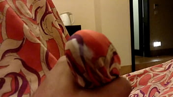 Preview 3 of Xxx Male Hd Video - Cum in Satin silk saree of neighbour