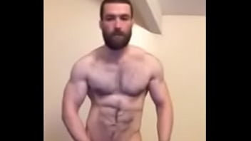 Preview 2 of Zen Ci Anal - Barbudinho Batendo Punheta - @AhazaHOT