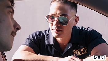 Preview 1 of Rajwapxxx Desi Maharashiyan - Officer Colton Reece Brings Twink Harrison Todd Back To The Police Station &amp_ Gives Him The Fuck Of His Life - MEN