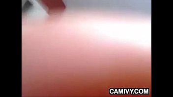 Preview 1 of Coed Cat Morris - Busty Webcam Whore Using Her Toys
